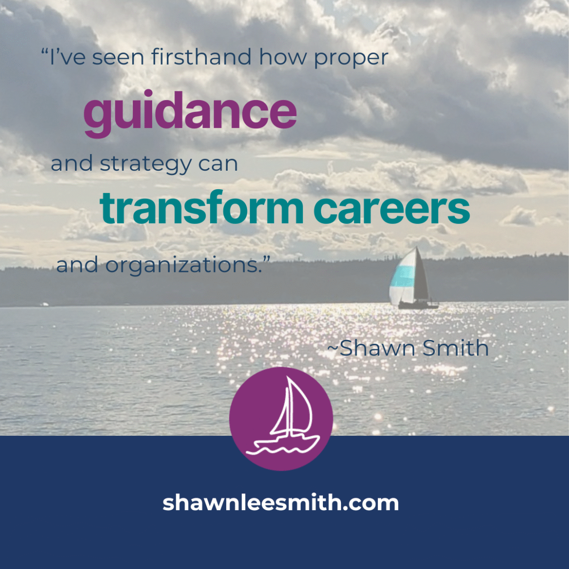 Image of sailboat with text